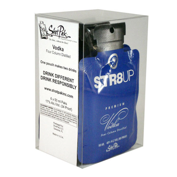 Vodka STR8UP 6-pack